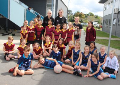 Stella Maris Students Meet the Silver Ferns_1