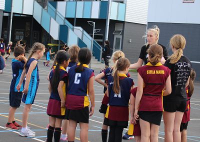 Stella Maris Students Meet the Silver Ferns_7